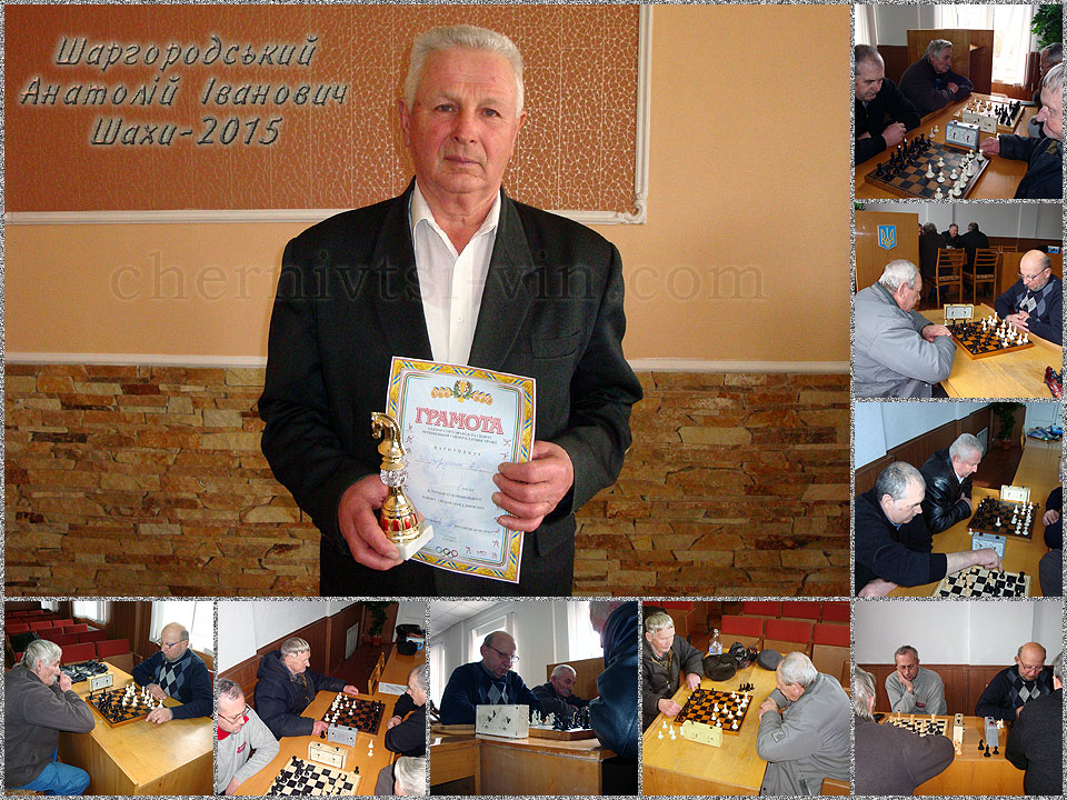 шаховий турнір у Чернівецькому районі в 2015 році