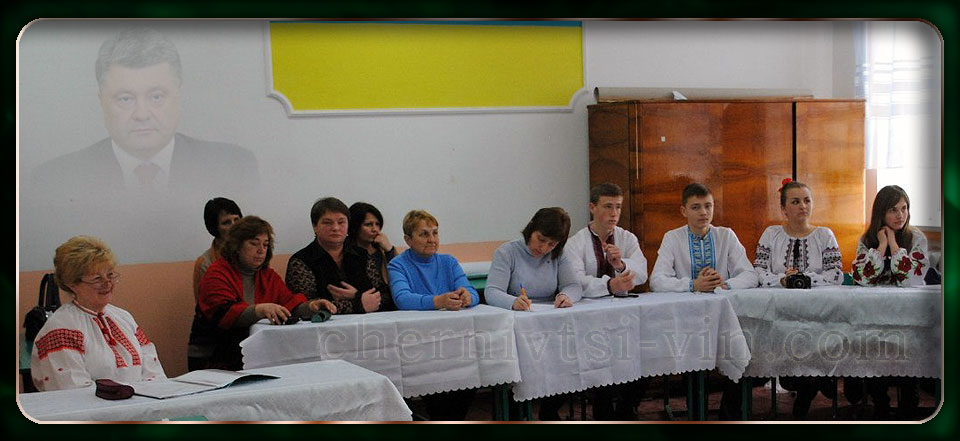 зустріч з бійцями АТО в Чернівецькій школі