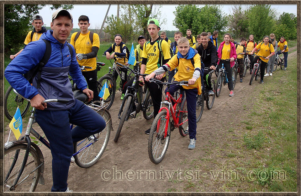 велокоманда села Борівка у Чернівецькому районі