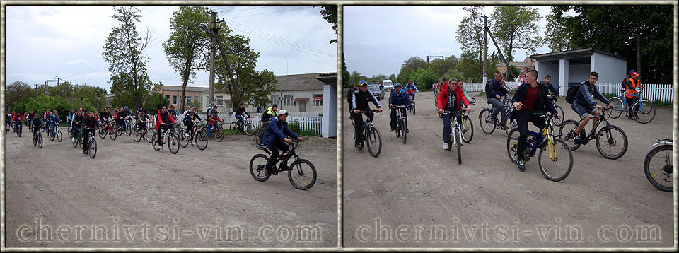 велопробіг-2017 в селі Сокіл район Чернівецький