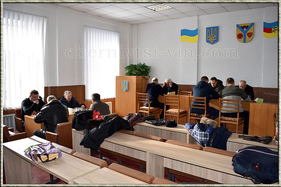змагання з шахів у Чернівецькому районі