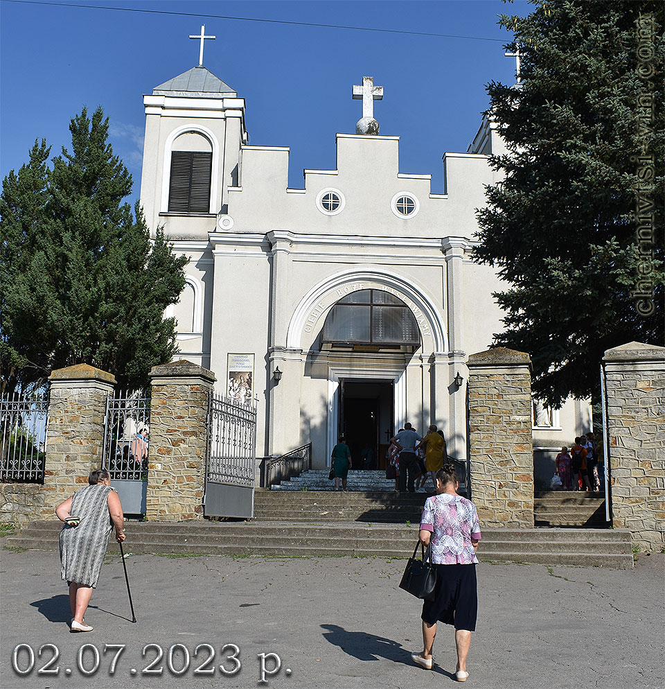 костел святого Миколая, смт Чернівці