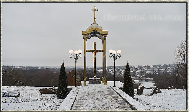 Освячення Хреста в селищі Чернівці освячення Хреста, смт Чернівці
