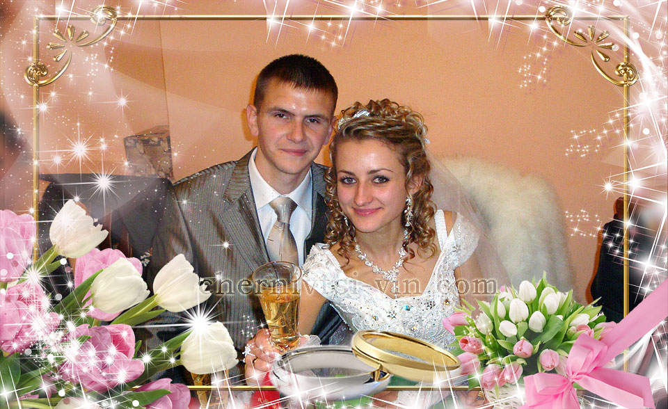 Оксана Олексюк, весілля у Чернівецькому районі